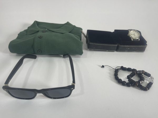 Gift Set(Polo, Smart sunglasses, Grant of London Watch & Bracelets)