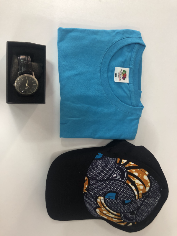 Gift Set(Tshirt, Grant Of London Watch, Facecap)