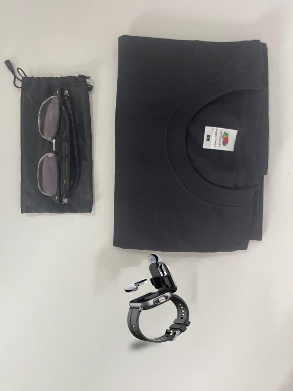 Gift Set Bundle(Smart Glass, Tshirt, Earpod Smart Watch) - Image 2